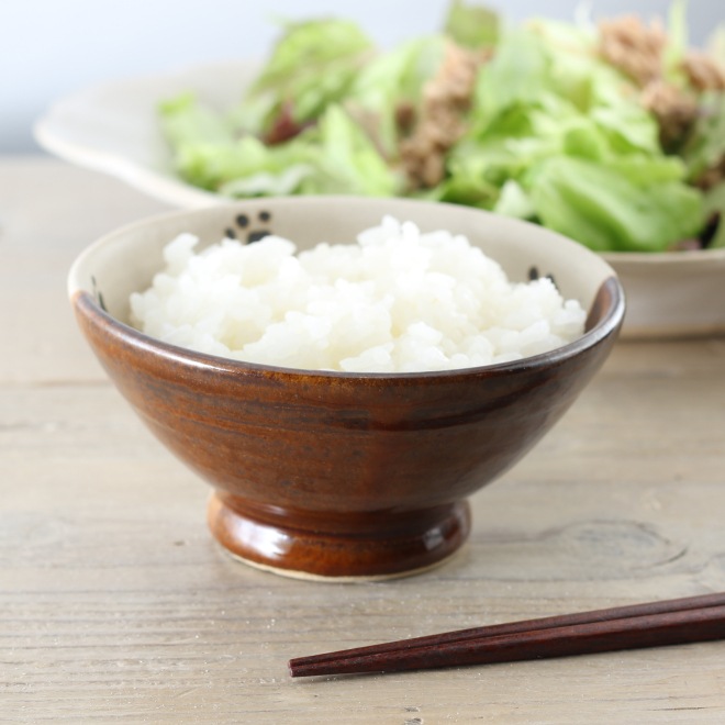 【益子焼】夫婦茶碗 夫婦ご飯茶碗 夫婦飯椀 肉球シリーズ