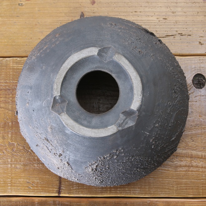 【益子焼】 7.8号鉢 植木鉢 陶器鉢 塊根植物 アガベ サボテン 【砂漠シリーズ】 浅め高さ約10cm 作家 陶芸家 横山雄一作 一点物