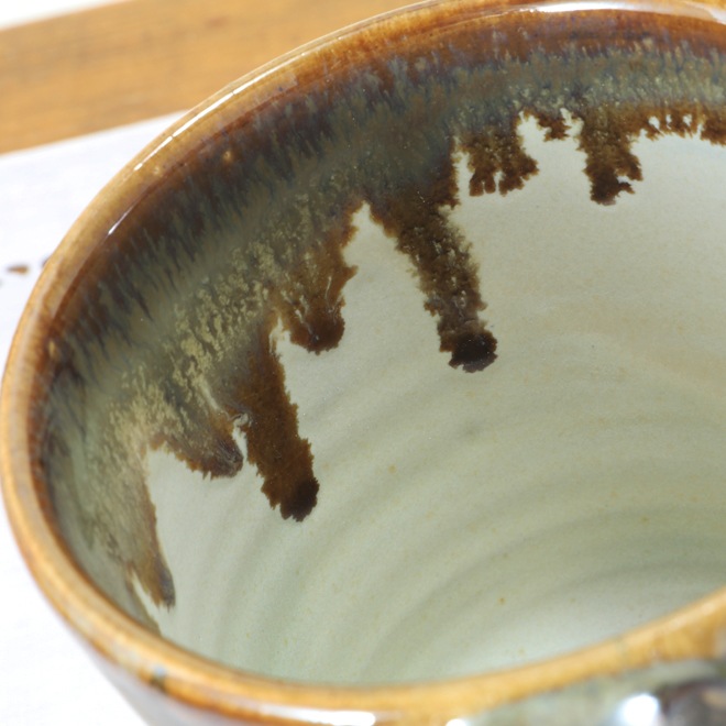 【益子焼】 おしゃれ ビールジョッキ 渋いブラック調 父の日 誕生日プレゼントに 単品1個