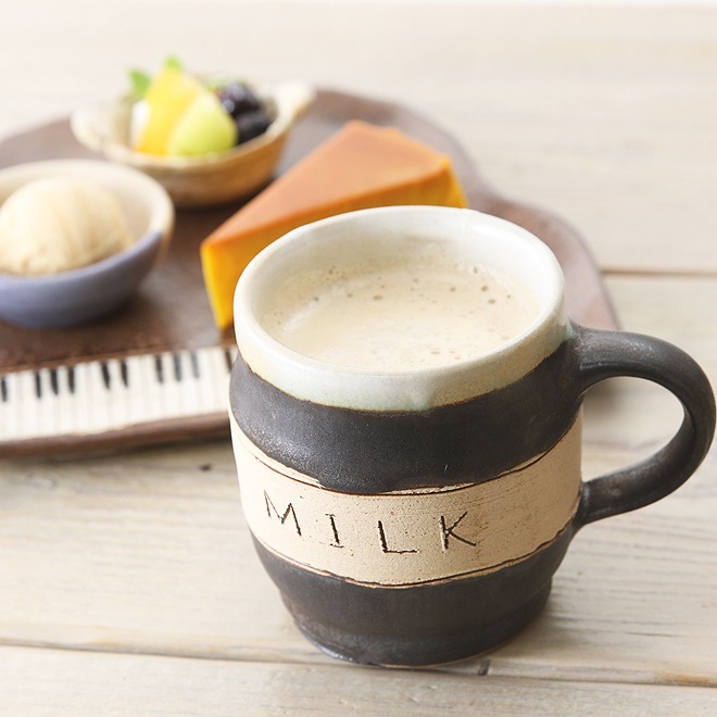 益子焼｜【益子焼】 おしゃれ マグカップ 釉薬シリーズ MILK 単品1個