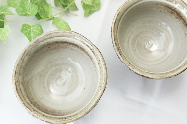 【益子焼】さくらの小さめ煎茶カップ【開いた形・単品1個】