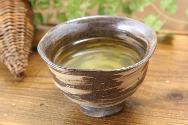 【益子焼】刷毛目煎茶カップ【単品１個】