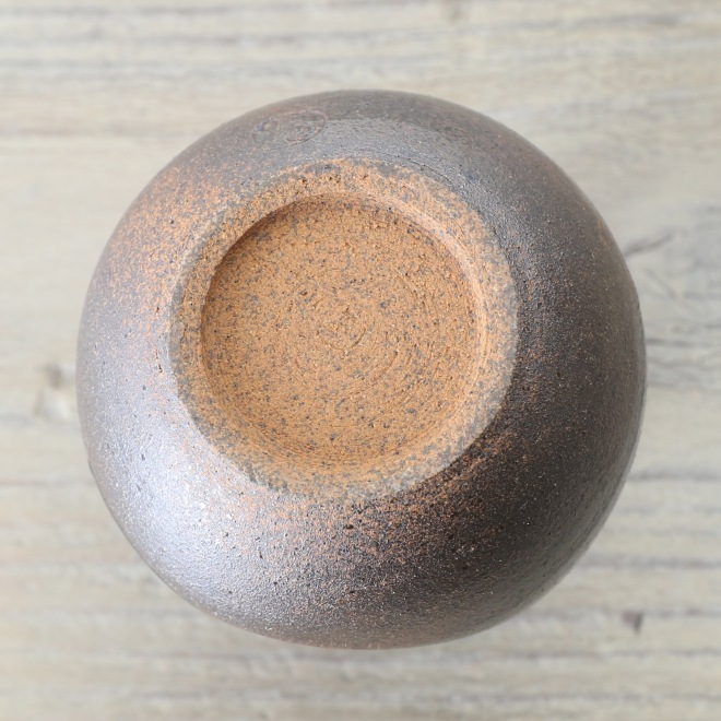 【益子焼】蕎麦徳利 そばどっくり 花水木白模様 【サイズ大・単品１個】