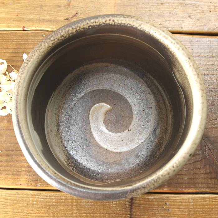 【益子焼】 おうち飲み 安定感たっぷり ミニワインクーラー 冷酒 焼酎のボトル冷やしに 陶器のぬくもり　【単品１個】