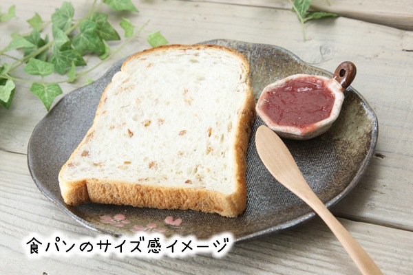 【益子焼】たたら作りの変形パンプレート【サイズ中】【単品１枚】
