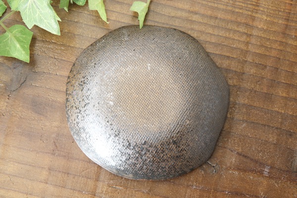 【益子焼】たたら作りの変形醤油皿 しょうゆ皿【単品１枚】