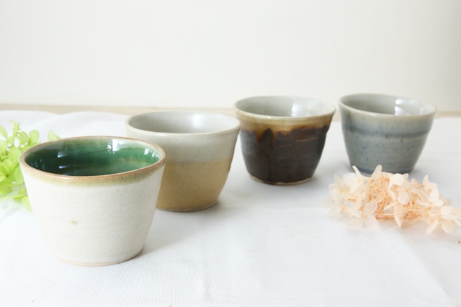 【益子焼】 釉薬シリーズ　蕎麦ちょこ 小さめで使いやすい 単品１個