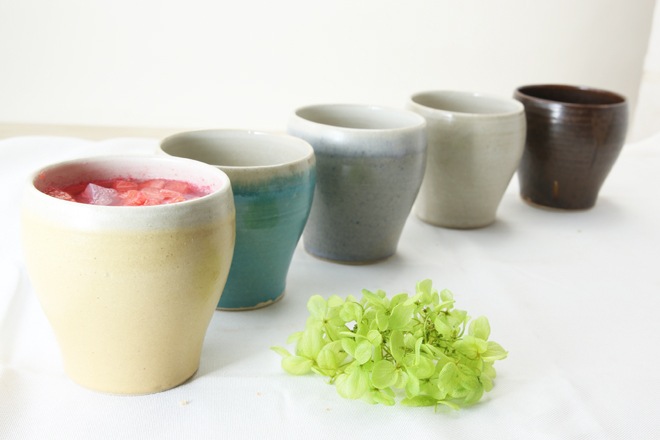 【益子焼】　釉シリーズ 丸くふっくらかわいいフリーカップ 単品1個