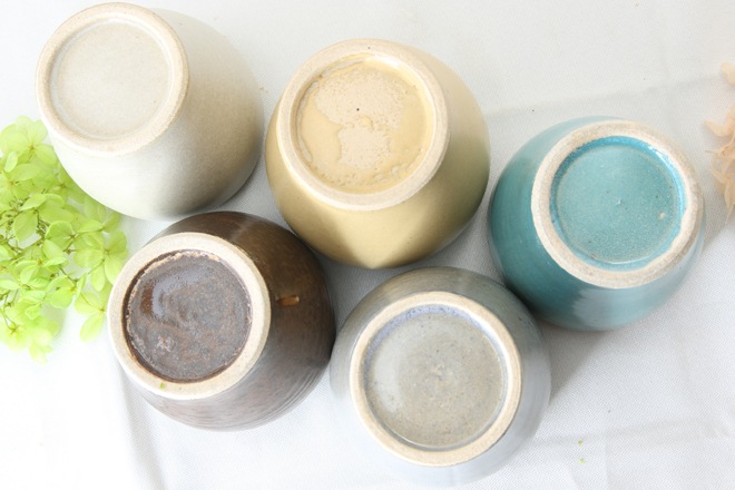 【益子焼】　釉シリーズ 丸くふっくらかわいいフリーカップ 単品1個