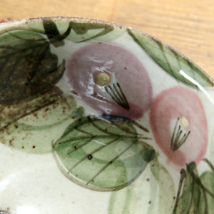 【益子焼】　【ギフト食器セット】  優しい風合いのつばき 夫婦茶碗  夫婦箸 合計4点セット