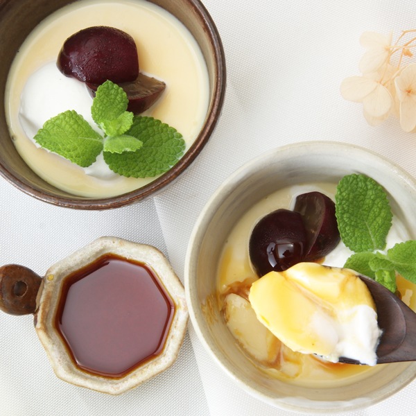 【益子焼】 釉薬シリーズ　蕎麦ちょこ 小さめで使いやすい いっちんドット柄 単品１個