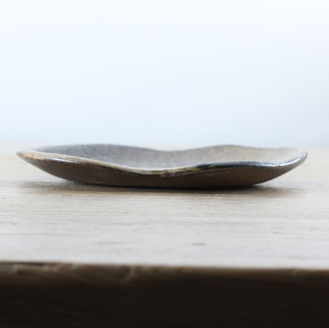 【益子焼】 コーヒーカップ＆ソーサー 珈琲カップ おしゃれ 陶器 布目ぶどう模様 【サイズ中・単品１客】