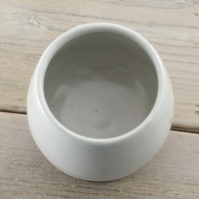 【益子焼】 陶器の ブランデーグラス ブランデーカップ 足付きカップ 黒釉と白釉 【単品1個】 