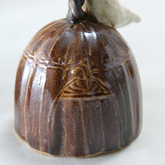 【益子焼】 オカメインコ　小物入れ ジュエリーボックス　おしゃれ　一点物　高さ約12cm