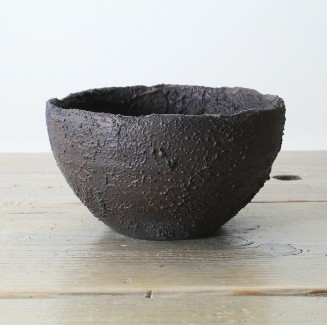 【益子焼】 4.8号鉢 高さ約8cm 植木鉢 陶器鉢 塊根植物 アガベ サボテン コーデックス 【砂漠シリーズ】 作家 陶芸家 横山雄一作
