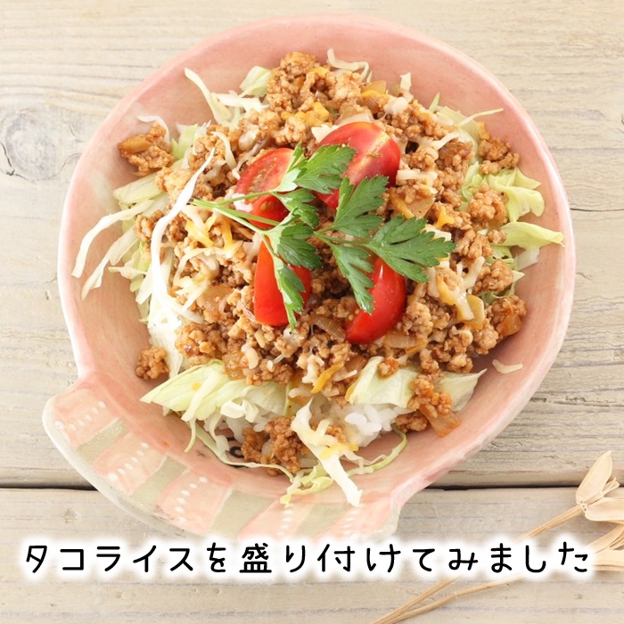 【益子焼】おしゃれ 海の生き物たちシリーズ タコ タコの深さのあるお皿 サラダボウル 【単品1枚】