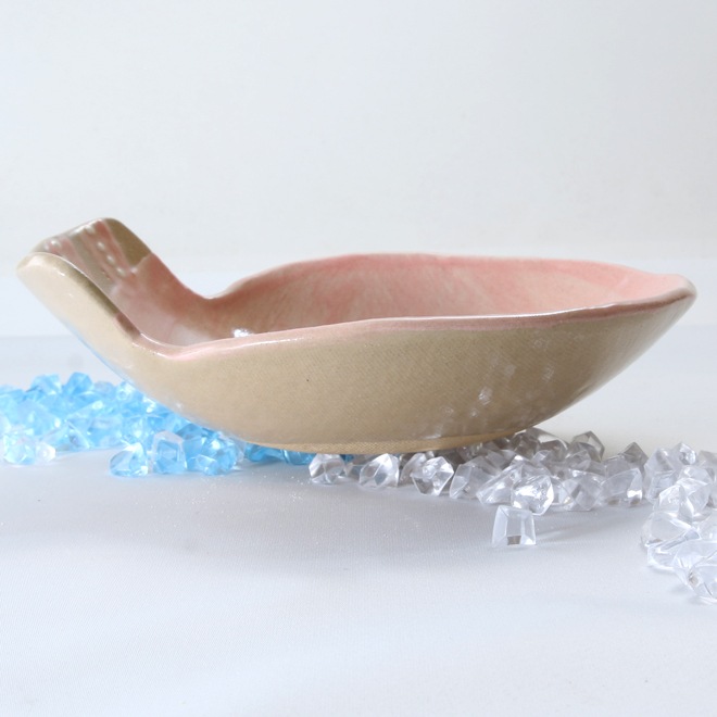 【益子焼】おしゃれ 海の生き物たちシリーズ タコ タコの深さのあるお皿 サラダボウル 【単品1枚】