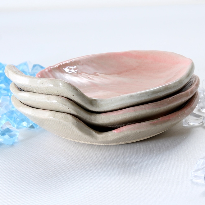 【益子焼】おしゃれ 海の生き物たちシリーズ タコ タコの小皿 豆皿 【単品1枚】