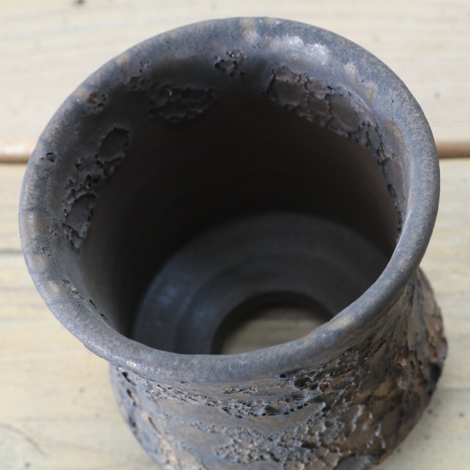 益子焼｜【益子焼】 2.6号鉢 高さ約8.5cm 植木鉢 陶器鉢 塊根植物