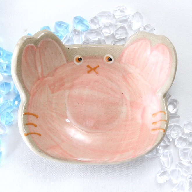 【益子焼】おしゃれ 海の生き物たちシリーズ カニ カニの小皿 豆皿 【単品1枚】