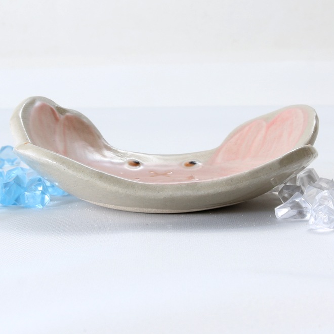 【益子焼】おしゃれ 海の生き物たちシリーズ カニ カニの小皿 豆皿 【単品1枚】