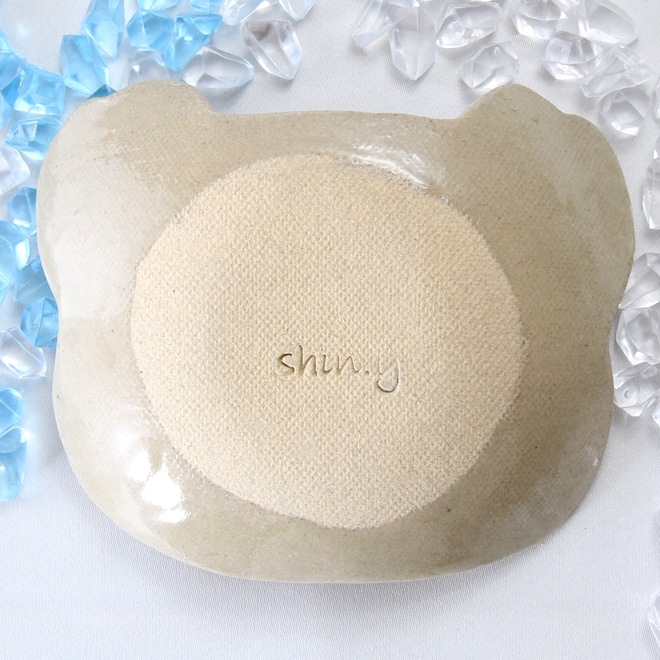 【益子焼】おしゃれ 海の生き物たちシリーズ カニ カニの小皿 豆皿 【単品1枚】