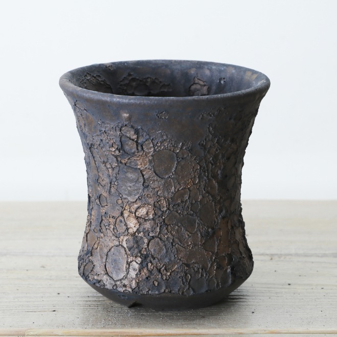 益子焼｜【益子焼】 3号鉢 高さ約9.5cm 植木鉢 陶器鉢 塊根植物