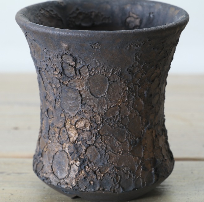 益子焼｜【益子焼】 3号鉢 高さ約9.5cm 植木鉢 陶器鉢 塊根植物