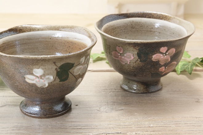 【益子焼】足付きアイスクリーム小鉢【単品１個】