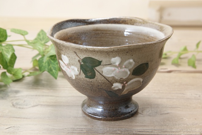 【益子焼】足付きアイスクリーム小鉢【単品１個】