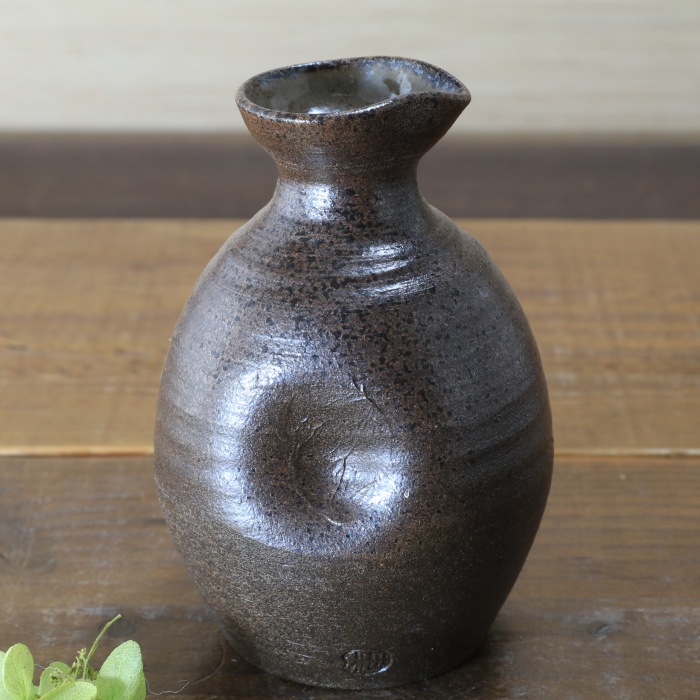 【益子焼】 酒器 酒器セット とっくり 徳利 ぐい呑 お猪口 さくら桜 【とっくり１個・ぐい呑２個のセット】