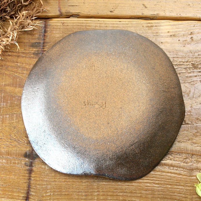 益子焼｜【益子焼】たたら作りの変形 銘々皿 取り皿【サイズ中・単品1