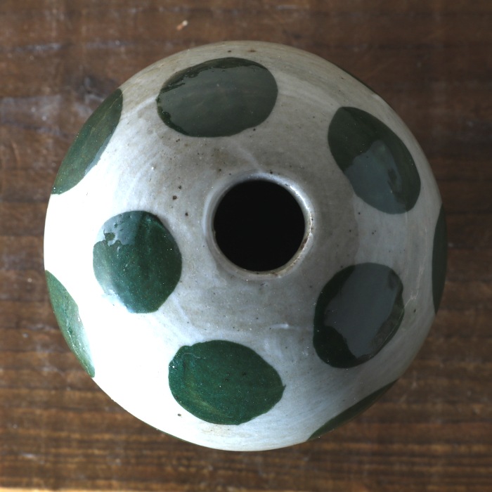 【益子焼】 一輪挿し 花器 花瓶 花びん フラワーベース 花生け 花活け きのこ 高さ10.5cm 1点もの