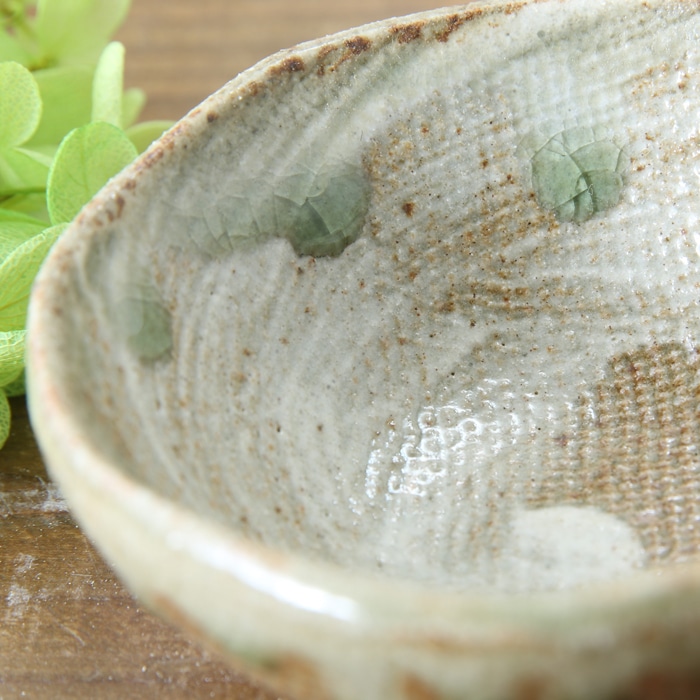 【益子焼 作家】 木村世傑作 豆鉢 ミニ小鉢 突き出し小鉢 （灰釉・単品１個）