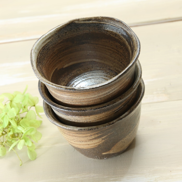 益子焼、陶器大皿 直径約28センチ