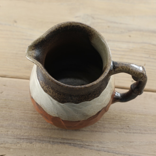 益子焼｜【益子焼】水差し ピッチャー 陶器 カラフェ ふっくら