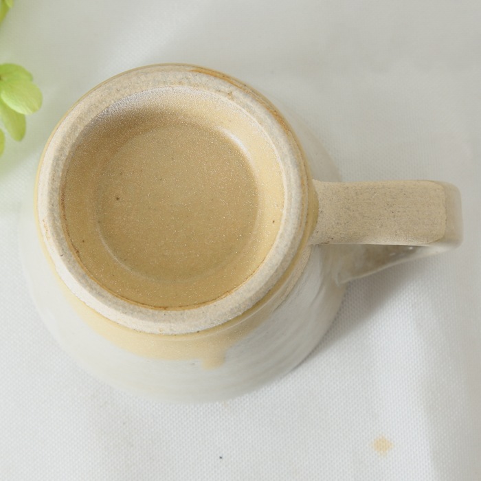 【益子焼】釉シリーズ ミモザ お手頃サイズのマグカップ 【単品1個】