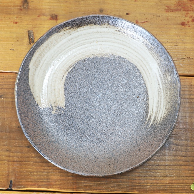 益子焼｜【益子焼】おしゃれ カフェ器 カフェ使用 ワンプレート丸深皿