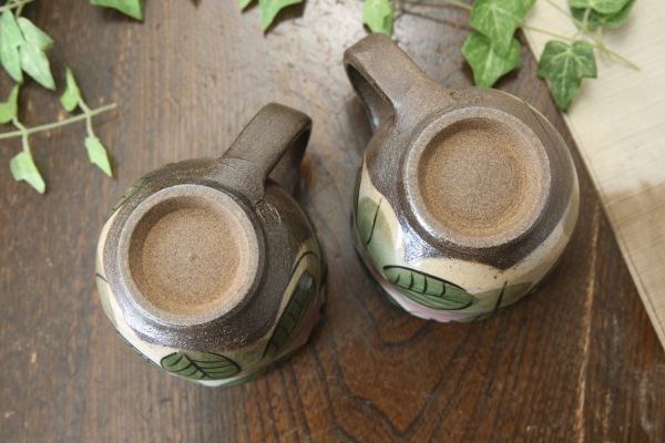 【益子焼】マグカップ　【優しい風合いのつばきシリーズ・単品１個】