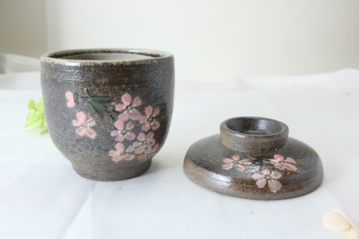 益子焼　器 益子焼/根古屋製陶/徳利/白×茶/Φ7 X H11 - テーブルライフストア