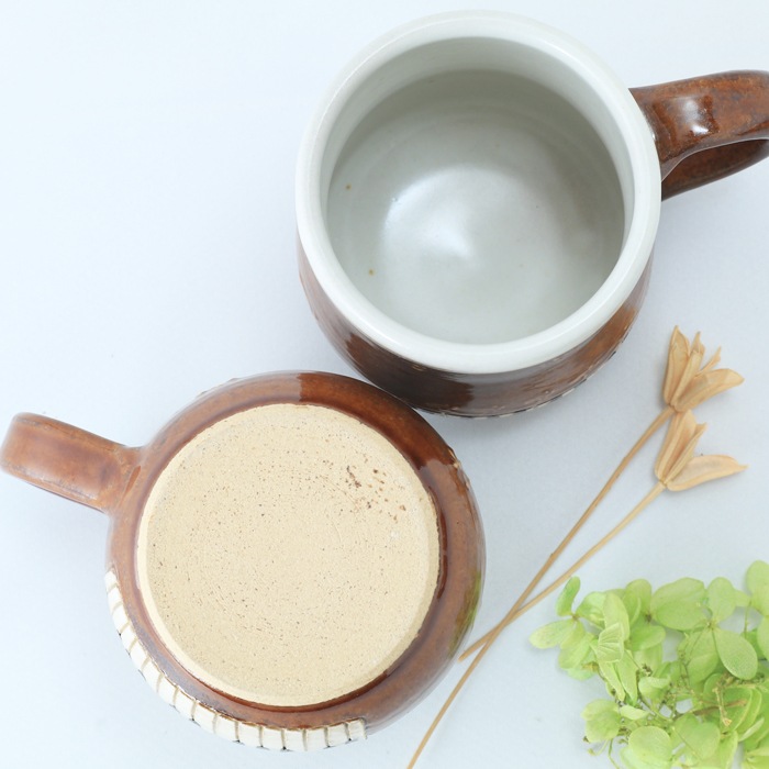 【益子焼】 マグカップ グランドピアノ 音符 いっちん ひとつひとつ手作り 【単品1個】