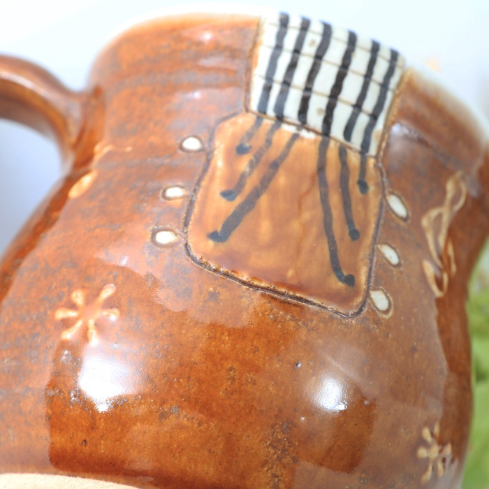 【益子焼】 マグカップ  ギターのマグカップ 音符 いっちん ひとつひとつ手作り 【単品1個】