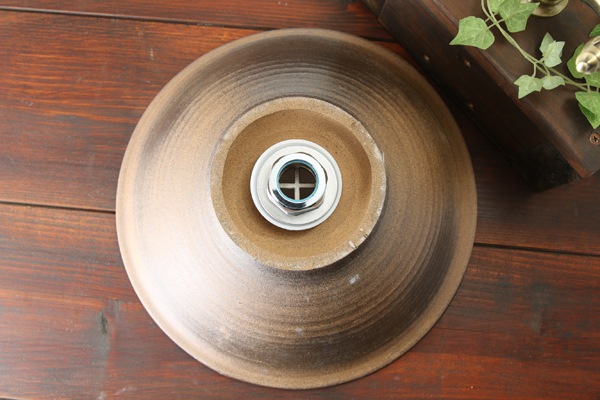 【益子焼】手洗いで癒やされる 陶器 おしゃれ 益子焼 手洗い洗面ボウル 手洗い鉢 手洗いボウル 手洗い器【さくら・丸いデザイン・排水部分の洗面金具付き・単品１個】※1点もの※ギフト包装不可