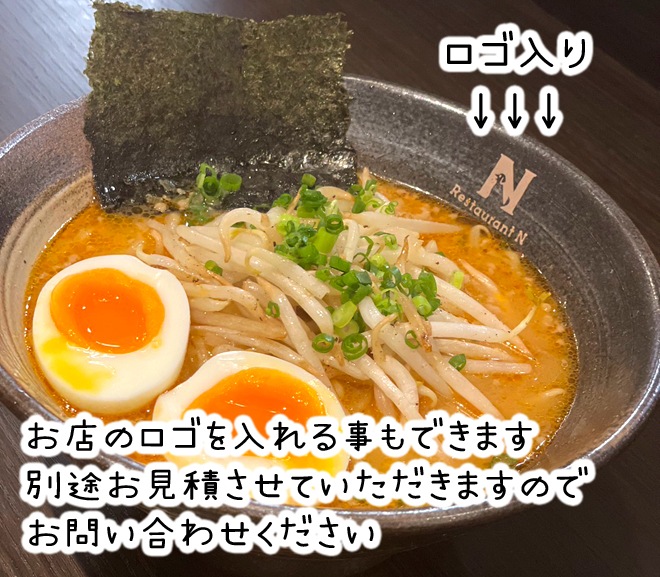 【益子焼】どんぶり 丼 ラーメン丼 麺鉢 に最適 素朴な刷毛目模様 【ロゴなし単品1個】