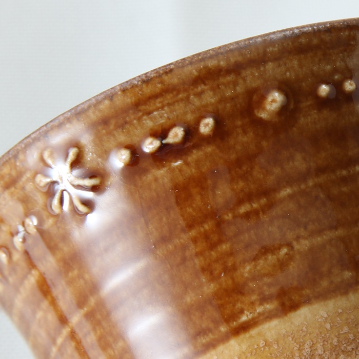 【益子焼】キャラメルいっちんミニフリーカップ【単品１個】