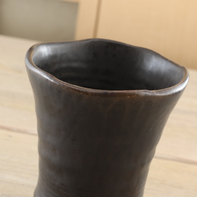 【益子焼】 タンブラー ビールカップ お手頃サイズ 渋さのある 釉美シリーズ 【単品１個】