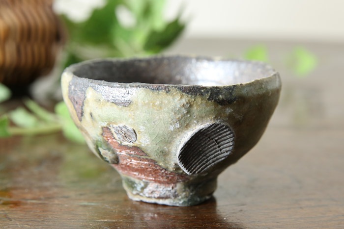 【益子焼】 酒器 酒器セット とっくり おちょこ お猪口 作家のこだわり 赤貝文様酒器揃  1点もの 【徳利１個・ぐい呑２個のセット】 ( 定年 退職 贈り物 退職祝い 退職記念 自分へのご褒美 などの贈り物に )