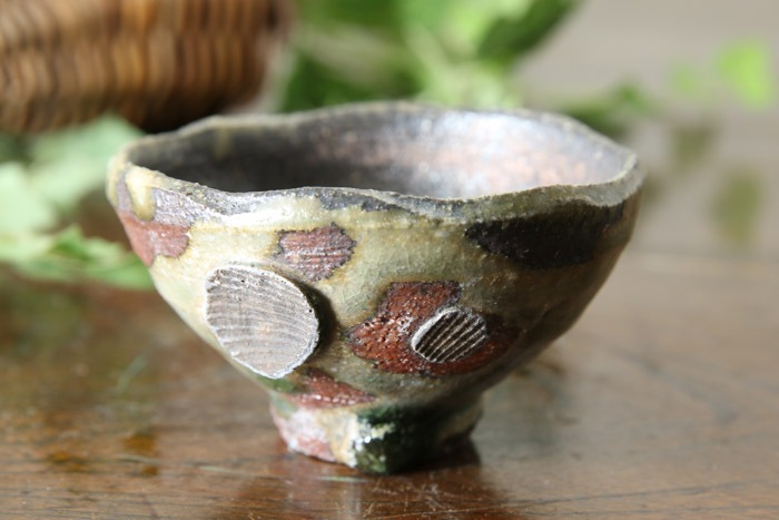 【益子焼】 酒器 酒器セット とっくり おちょこ お猪口 作家のこだわり 赤貝文様酒器揃  1点もの 【徳利１個・ぐい呑２個のセット】 ( 定年 退職 贈り物 退職祝い 退職記念 自分へのご褒美 などの贈り物に )