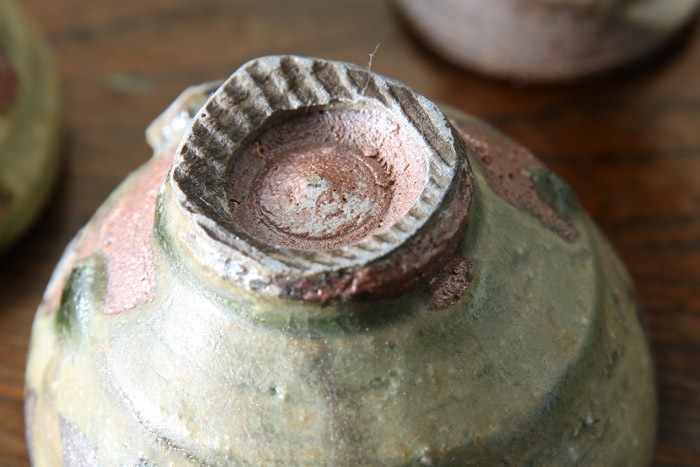 【益子焼】 酒器 酒器セット とっくり おちょこ お猪口 作家のこだわり 赤貝文様酒器揃  1点もの 【徳利１個・ぐい呑２個のセット】 ( 定年 退職 贈り物 退職祝い 退職記念 自分へのご褒美 などの贈り物に )