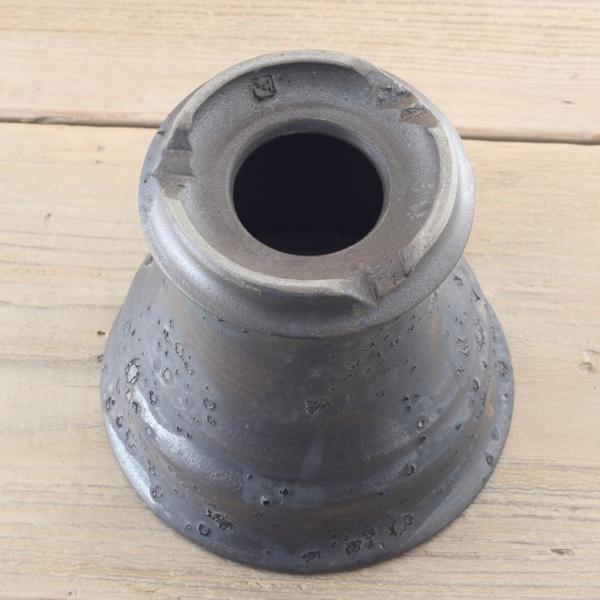 【益子焼】 4.8号鉢 高さ約13.5cm 植木鉢 陶器鉢 塊根植物 アガベ サボテン コーデックス 【銀河鉢シリーズ】 作家 陶芸家 横山雄一作